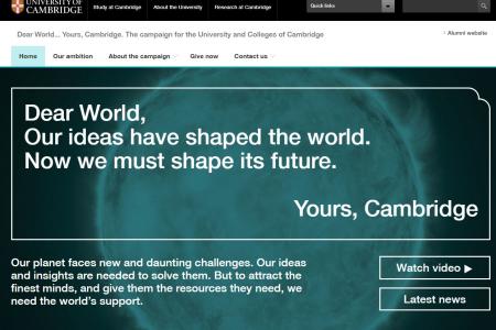 University of Cambridge - Campaign